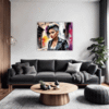 Rebellious Punk Girl Living Room Demo
