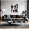 Rebellious Punk Girl Living Room Demo