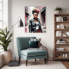 Rebellious Punk Girl Living Room Demo