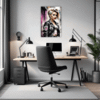 Rebellious Punk Girl Office Demo