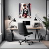 Rebellious Punk Girl Office Demo