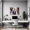 Rebellious Punk Girl Office Demo