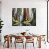 Redwood Forest Majesty Dining Room Demo