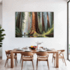 Redwood Forest Majesty Dining Room Demo