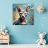 Regal Hairless Sphynx Children's Room Demo