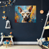 Regal Hairless Sphynx Children's Room Demo