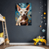 Regal Hairless Sphynx Children's Room Demo