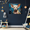 Regal Hairless Sphynx Children's Room Demo