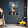 Regal Hairless Sphynx Children's Room Demo