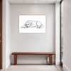 Restful Golden Retriever Hallway Demo