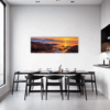 Rocky Tide Pool Sunset Dining Room Demo