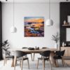 Rocky Tide Pool Sunset Dining Room Demo