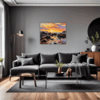 Rocky Tide Pool Sunset Living Room Demo