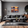 Rocky Tide Pool Sunset Living Room Demo