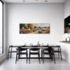 Rural Carousel Scene Dining Room Demo