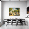 Rural Village Square Dining Room Demo