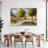 Rural Village Square Dining Room Demo