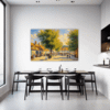 Rural Village Square Dining Room Demo