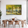Rural Village Square Dining Room Demo