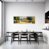 Rural Village Square Dining Room Demo