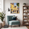 Rural Village Square Living Room Demo