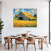 Rustic Barn and Fields Dining Room Demo