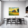 Rustic Barn and Fields Dining Room Demo