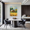 Rustic Barn and Fields Dining Room Demo