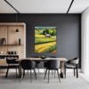 Rustic Barn and Fields Dining Room Demo