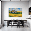 Rustic Barn and Fields Dining Room Demo