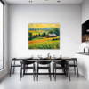 Rustic Barn and Fields Dining Room Demo