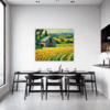 Rustic Barn and Fields Dining Room Demo