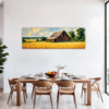 Rustic Barn and Fields Dining Room Demo