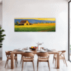 Rustic Barn and Fields Dining Room Demo