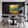 Rustic Barn and Fields Dining Room Demo