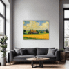 Rustic Barn and Fields Living Room Demo