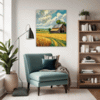 Rustic Barn and Fields Living Room Demo