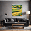 Rustic Barn and Fields Living Room Demo