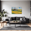 Rustic Barn and Fields Living Room Demo