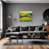 Rustic Barn and Fields Living Room Demo