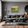 Rustic Barn and Fields Living Room Demo