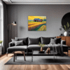Rustic Barn and Fields Living Room Demo