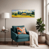 Rustic Barn and Fields Living Room Demo