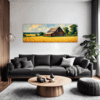 Rustic Barn and Fields Living Room Demo