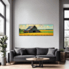 Rustic Barn and Fields Living Room Demo