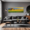 Rustic Barn and Fields Living Room Demo