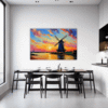 Rustic Countryside Windmill Dining Room Demo