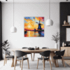 Rustic Countryside Windmill Dining Room Demo