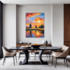 Rustic Countryside Windmill Dining Room Demo