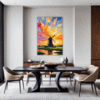 Rustic Countryside Windmill Dining Room Demo